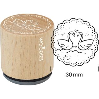 COLOP Motiv-Stempel Woodies "Schwäne"