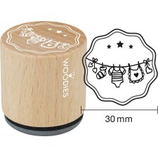 COLOP Motiv-Stempel Woodies "Wäscheleine"