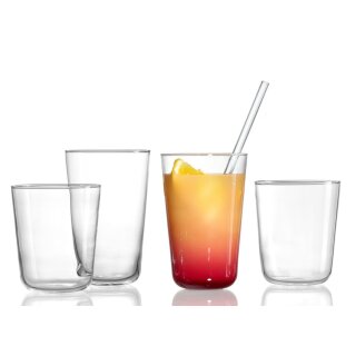 Ritzenhoff & Breker Longdrinkglas LOA 400 ml aus Kalk-Soda 6 Stück
