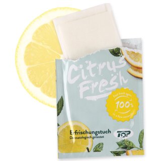 HYGOCLEAN Erfrischungstuch Citrus Light 1.000er Karton