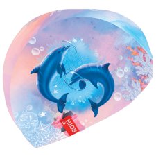 ROTH Kinder-Badekappe "Delfine"