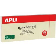 APLI Haftnotizen "CLASSIC Notes!" 40 x 50 mm...