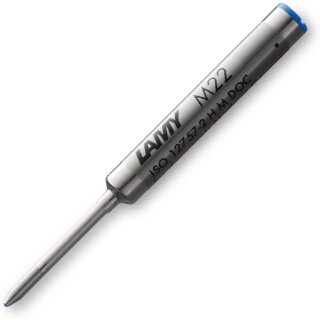 LAMY Kugelschreiber-Compactmine M22 M blau