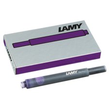 LAMY Großraum-Tintenpatronen T10 violett im Blister...