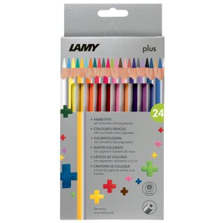 LAMY Dreikant-Buntstifte plus 24er Kartonetui