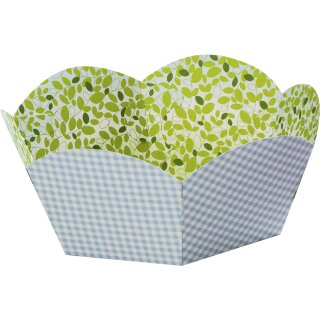 folia Geschenkkörbchen aus Motivkarton Durchmesser 145 mm 24 Stück