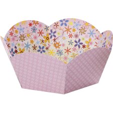 folia Geschenkkörbchen aus Motivkarton Durchmesser 145 mm 24 Stück
