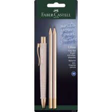 FABER-CASTELL Schreibgeräte-Set POLY BALL URBAN rosa