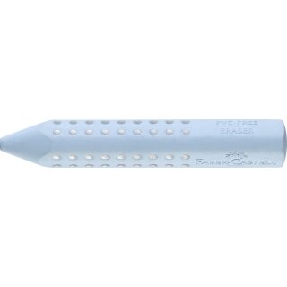 FABER-CASTELL Kunststoff-Radierer GRIP 2001 hellblau
