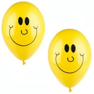 PAPSTAR Luftballons "Sunny" gelb aus Latex 10 Stück