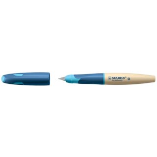 STABILO Füllhalter EASYbirdy Timber L Linkshänder blau