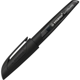 STABILO Füllhalter EASYbuddy L Linkshänder schwarz/schwarz