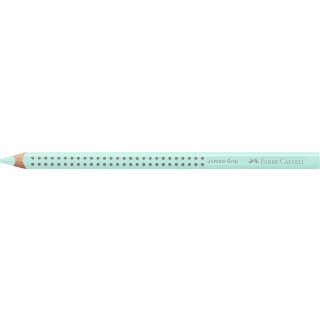 FABER-CASTELL Dreikant-Buntstift Jumbo GRIP PASTELL grün