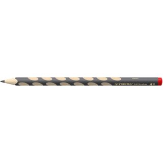 STABILO Dreikant-Buntstift EASYcolors L grau für Linkshänder
