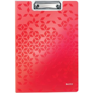 LEITZ Klemmbrett-Mappe WOW DIN A4 Polyfoam rot