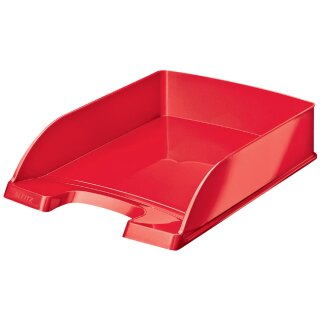 LEITZ Briefablage Plus WOW A4 Polystyrol rot