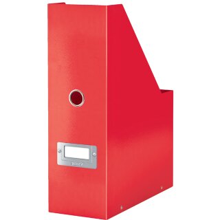 LEITZ Stehsammler Click & Store WOW A4 Hartpappe rot
