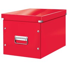 LEITZ Ablagebox Click & Store WOW Cube L rot