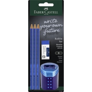 FABER-CASTELL Schreibset RollOn blau