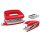 LEITZ Heftgerät & Locher-Set Mini NeXXt WOW rot