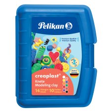 Pelikan Kinderknete creaplast 14er Kunststoffbox blau