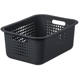 smartstore Aufbewahrungsbox BASKET RECYCLED 15 10 Liter anthrazit