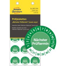 AVERY Zweckform Prüfplaketten "Nächster...