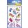 ZDesign KIDS Glitter-Sticker "Einhorn" bunt 1 Blatt à 9 Sticker