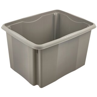 keeeper Aufbewahrungsbox "emil eco" 45 Liter stone grey