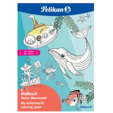 Pelikan Malbuch "Meine Meereswelt" DIN A4 inkl....