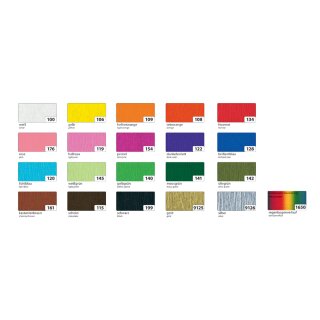 folia Krepppapier-Rolle 32 g/qm Farbe: mint 500 mm x 2,5 m