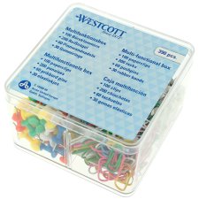 WESTCOTT Bürokleinteile-Mixbox 390-teilig