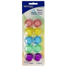 WESTCOTT Haftmagnet Durchmesser: 30 mm 10er Set