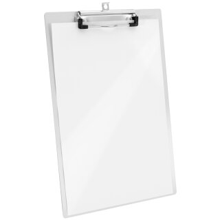 WESTCOTT Klemmbrett aus Aluminium DIN A4 silber