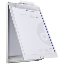 WESTCOTT Formularhalter-Box aus Aluminium DIN A4