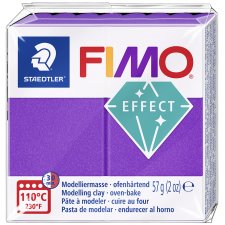 FIMO EFFECT Modelliermasse lila-metallic 57 g