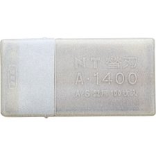 NT Cutter Ersatzklingen BA-1400 Breite: 9 mm silber 100 Stück