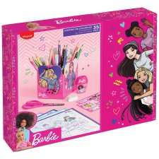 Maped Zeichenset Barbie 35-teilig in Geschenkbox