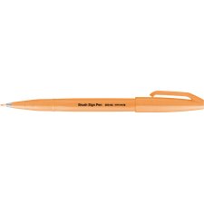 PentelArts Faserschreiber Brush Sign Pen SES15 neonorange