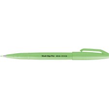 PentelArts Faserschreiber Brush Sign Pen SES15 neongrün