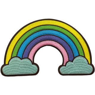 ROTH Bügelbild für DIY-Stoffschultüte Regenbogen