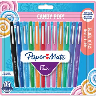 Paper:Mate Faserschreiber Flair "Candy Pop" 12er Etui