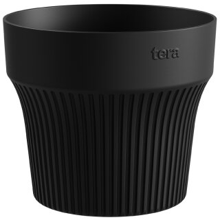 tera Übertopf "Tiny" Durchmesser: 90 mm ash