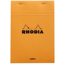 RHODIA Notizblock No. 16 Yellow DIN A5 kariert orange 80...