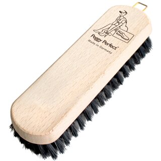 Peggy Perfect Schuhbürste "Öko" Holz dunkle Borste
