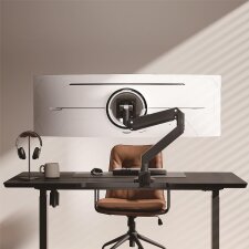 LogiLink Monitorarm Aluminium Armlänge: 526 mm Flat...