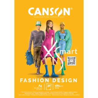 CANSON Studienblock XSMART FASHION DESIGN DIN A4
