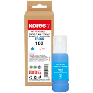 Kores Tintenflasche G1649BK ersetzt EPSON 111 schwarz