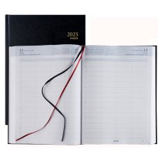 brepols Buchkalender "BREMAX 002" 2025 schwarz