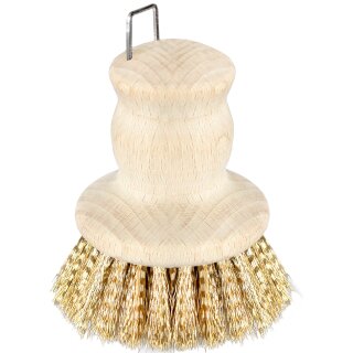 Peggy Perfect Topfbürste Holz natur rund